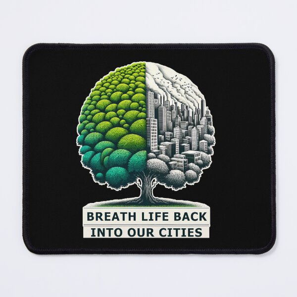Item preview, Urban Nature Harmony - Breathe Life into Cities designed and sold by PapaMikeCrafts.