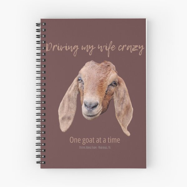 Item preview, Crazy Goats | Cute Goats | Funny Goats | Goat Puns designed and sold by PistolRidgeFarm.