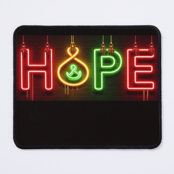 Item preview, Hope sparks resilience neon line designed and sold by GLORY-LIFE.