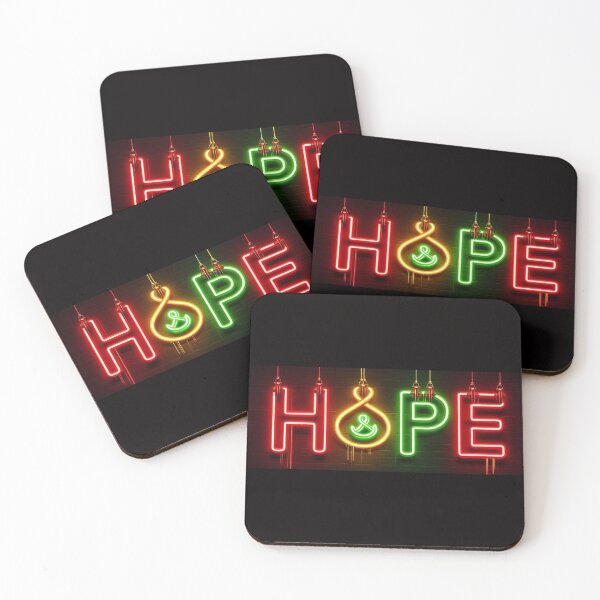 Item preview, Hope sparks resilience neon line designed and sold by GLORY-LIFE.