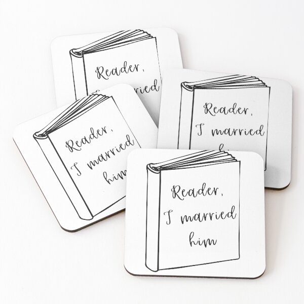 Item preview, Reader, I married him - Jane Eyre, Charlotte Bronte designed and sold by PoesyInPrint.