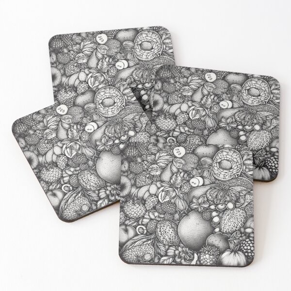 Item preview, Black fruits designed and sold by hhh-art.