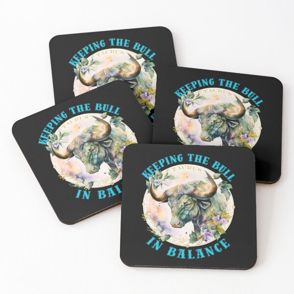 Item preview, Keeping The Bull In Balance. taurus birthday designed and sold by ZodiacWonders.