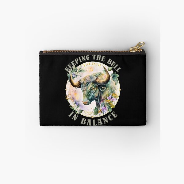 Item preview, Keeping The Bull In Balance. taurus zodiac sign designed and sold by ZodiacWonders.
