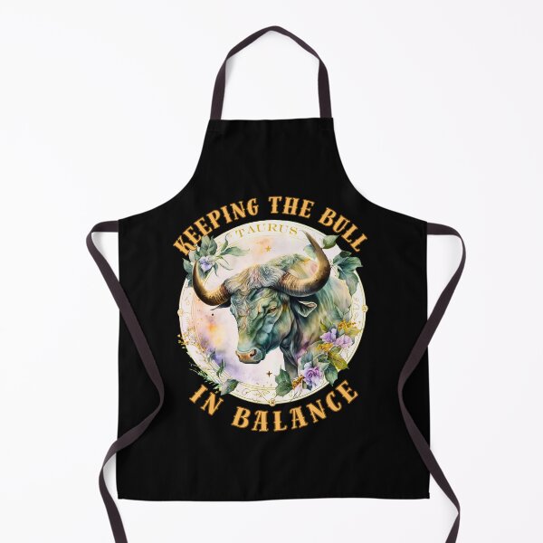 Item preview, Keeping The Bull In Balance. taurus sign designed and sold by ZodiacWonders.