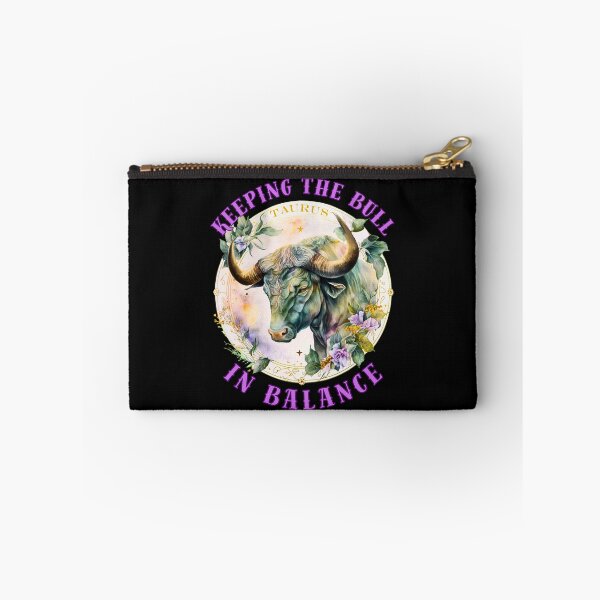 Item preview, Keeping The Bull In Balance. taurus horoscope designed and sold by ZodiacWonders.