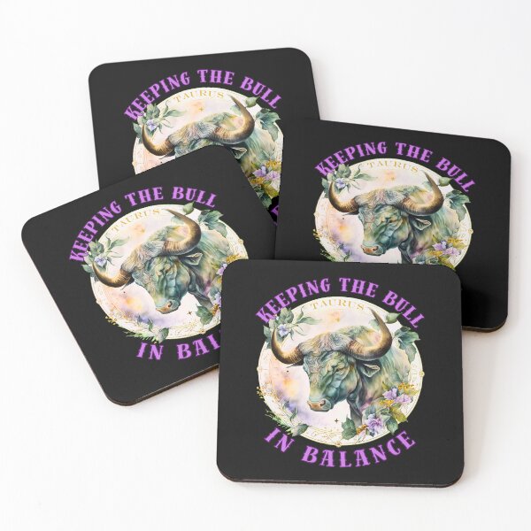 Item preview, Keeping The Bull In Balance. taurus horoscope designed and sold by ZodiacWonders.