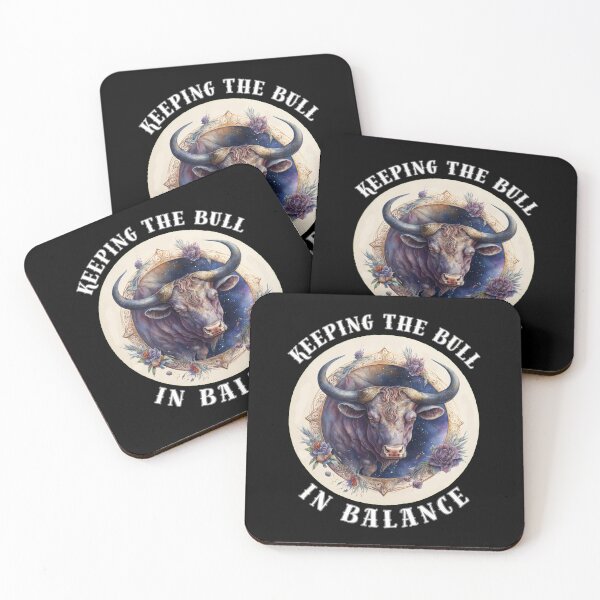 Item preview, Keeping The Bull In Balance. taurus may designed and sold by ZodiacWonders.