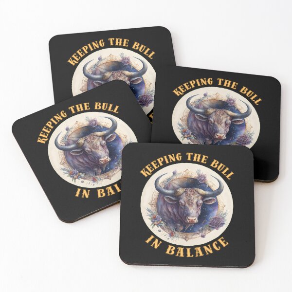 Item preview, Keeping The Bull In Balance. taurus april designed and sold by ZodiacWonders.