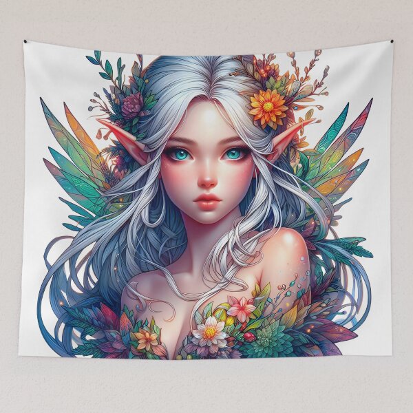 Item preview, Gorgeous Fairy Illustration 1 designed and sold by AnimarifStudio.