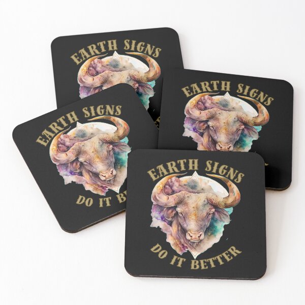 Item preview, Earth Signs Do It Better. taurus horoscope designed and sold by ZodiacWonders.
