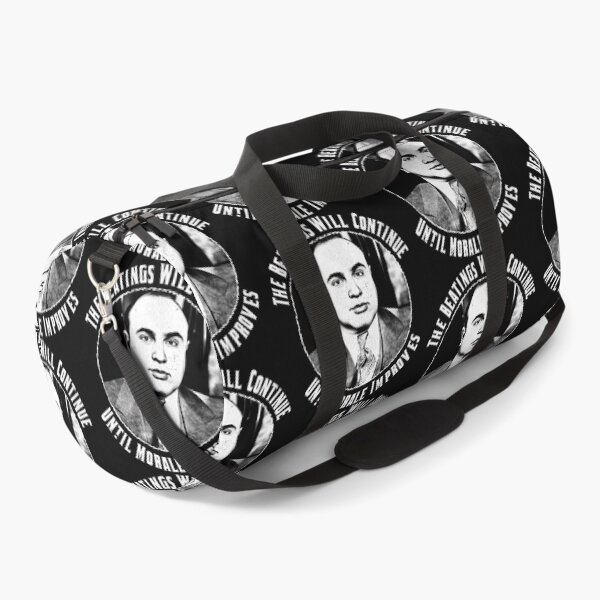 Item preview, Al Capone - The Beatings Will Continue Until Morale Improves designed and sold by ourkid.