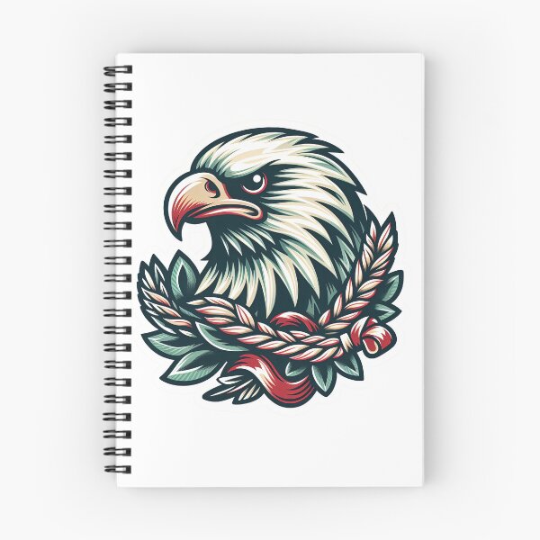 Item preview, Uncaged Majesty: American Traditional Bald Eagle designed and sold by siljeberg.
