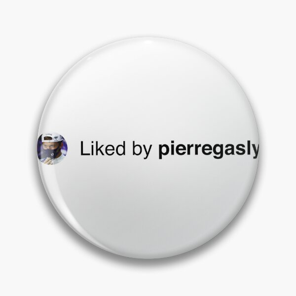 Item preview, Liked by Pierre Gasly designed and sold by F1PIT.