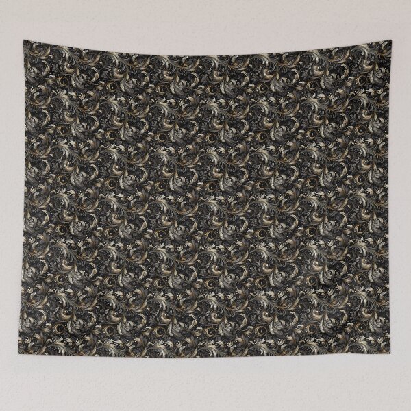 Item preview, Twirling Twilight Filigree Seamless Pattern designed and sold by Hannah Kay.