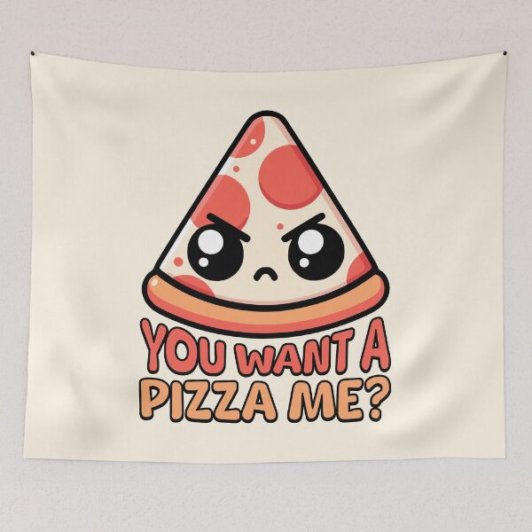 Item preview, You Want A Pizza Me! Cute Pizza Pun designed and sold by PMCreative.