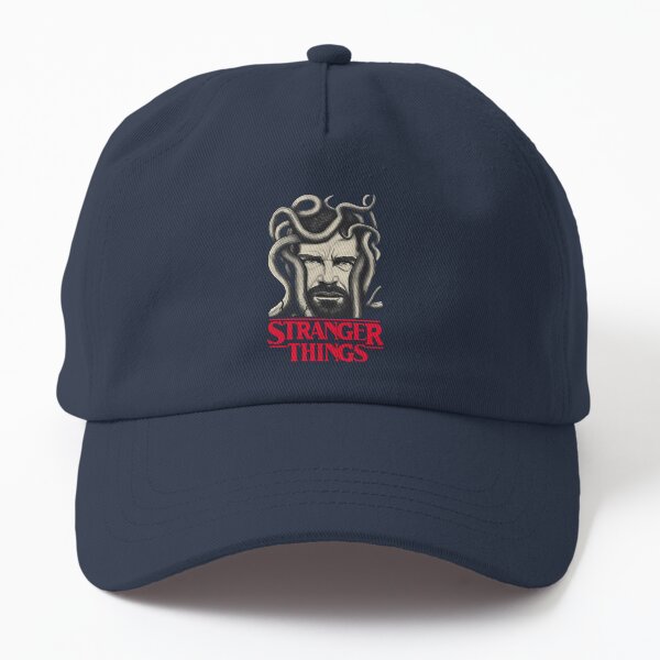 Item preview, STRANGER THINGS, Jim Hopper (dark navy blue background) designed and sold by bekksa.