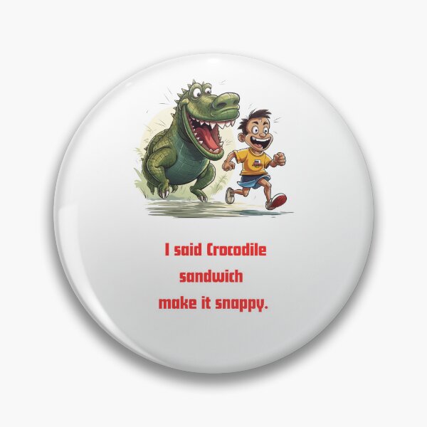Item preview, Crocodile Sandwich Make It Snappy.... designed and sold by clecticuk.