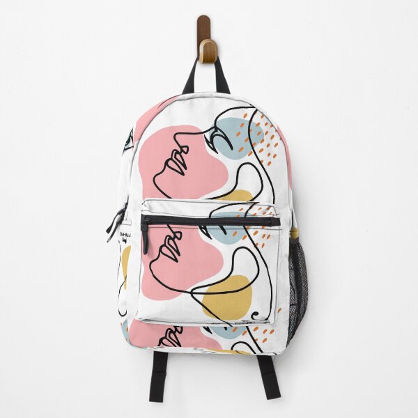 Item preview, Abstract colors and line drawing of face  designed and sold by Fahad  A K.