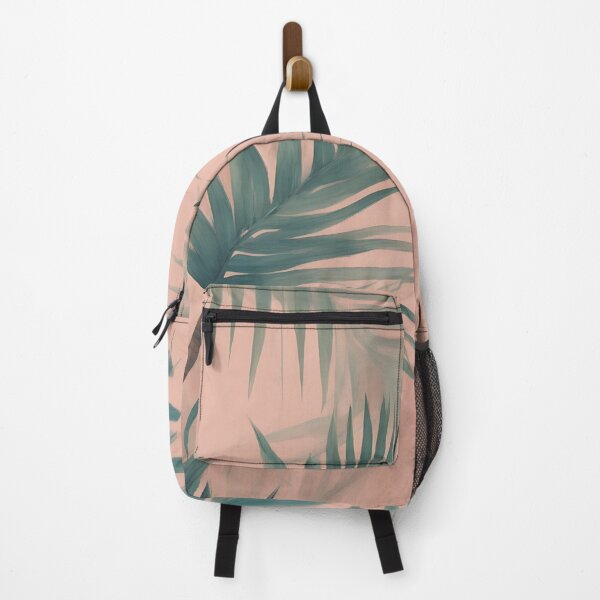 Item preview, Tropical Leaves Print in Pink and Green designed and sold by Kona-Creations.