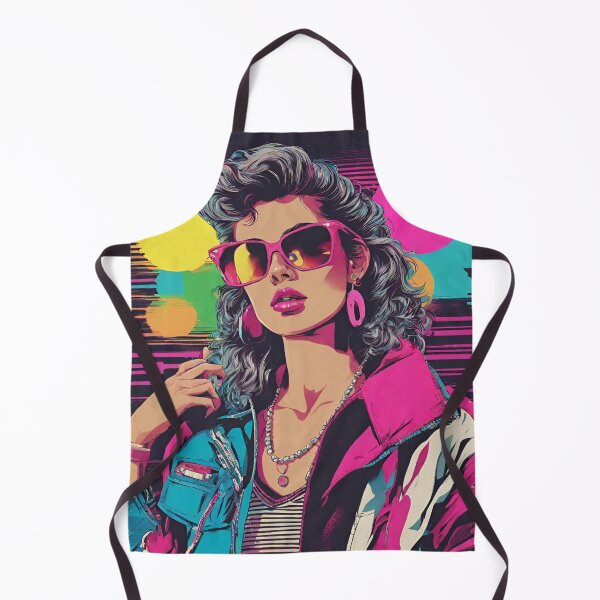 Item preview, 80's style woman designed and sold by MyCraftForYOU.