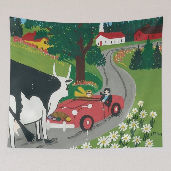 Item preview, Maud Lewis designed and sold by FinerBrush.