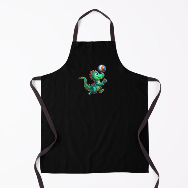 Item preview, Happy Dino Plays Volleyball designed and sold by Samotivation.
