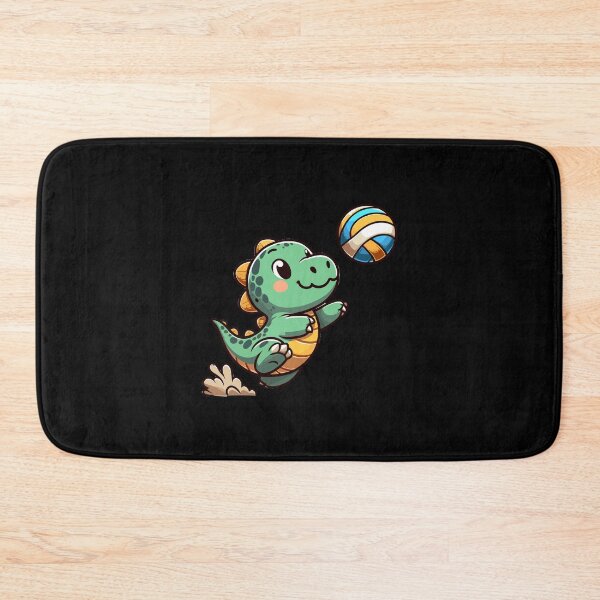 Item preview, Happy Dino Plays Volleyball designed and sold by Samotivation.