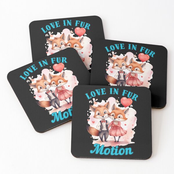Item preview, Love in Fur Motion. vintage fox designed and sold by FoxVibes.