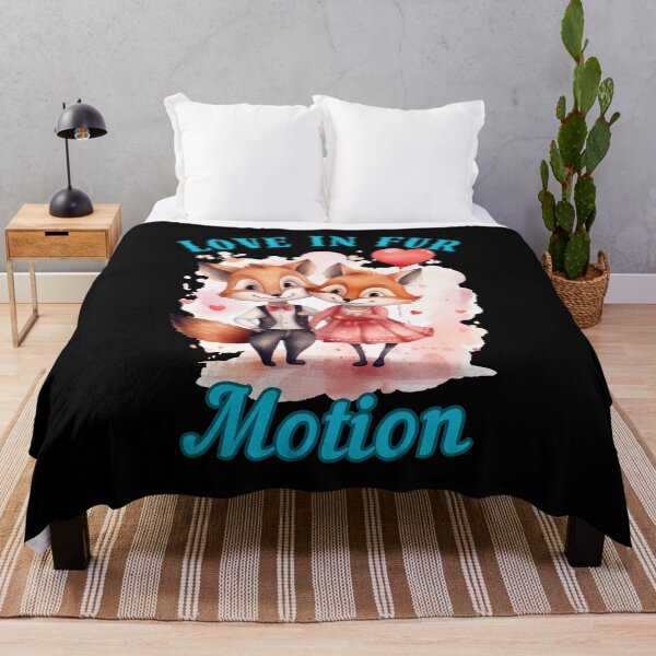 Item preview, Love in Fur Motion. vintage fox designed and sold by FoxVibes.