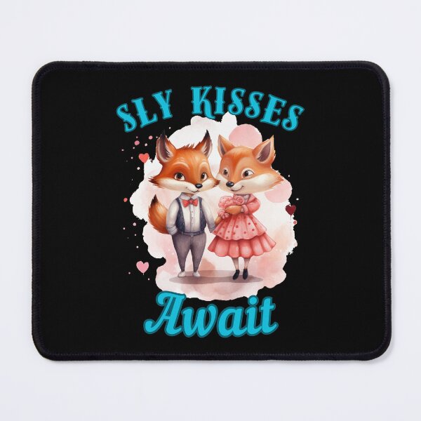 Item preview, Sly Kisses Await. fox face designed and sold by FoxVibes.