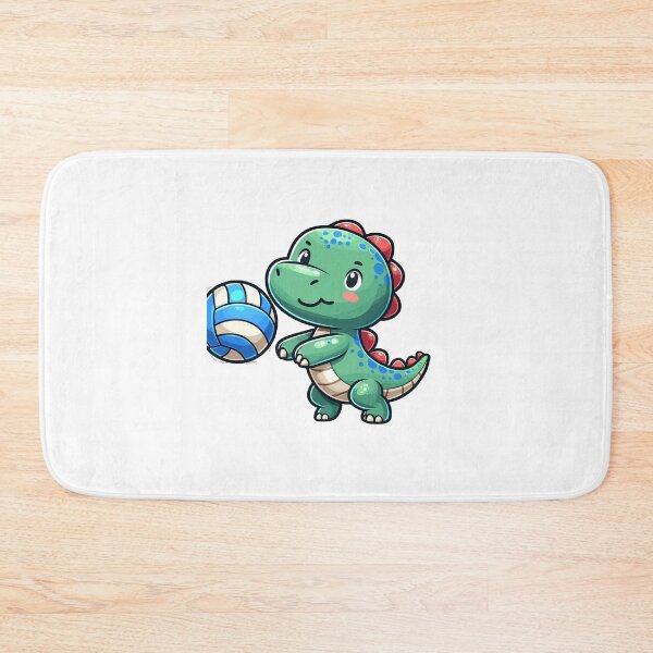 Item preview, Happy Dino Plays Volleyball designed and sold by Samotivation.