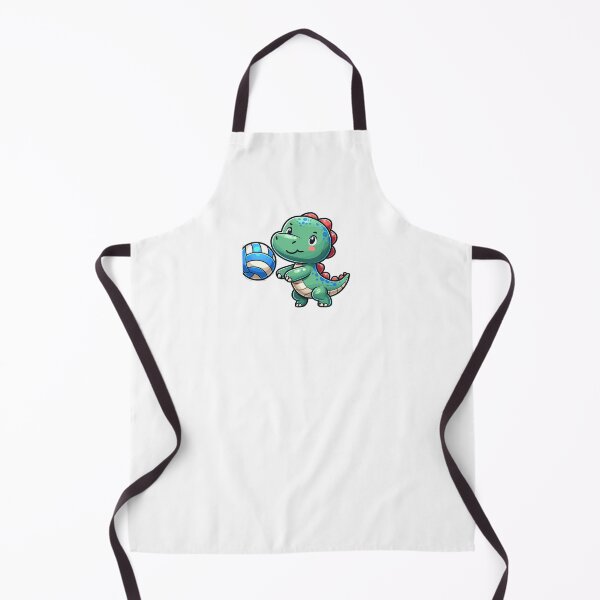 Item preview, Happy Dino Plays Volleyball designed and sold by Samotivation.