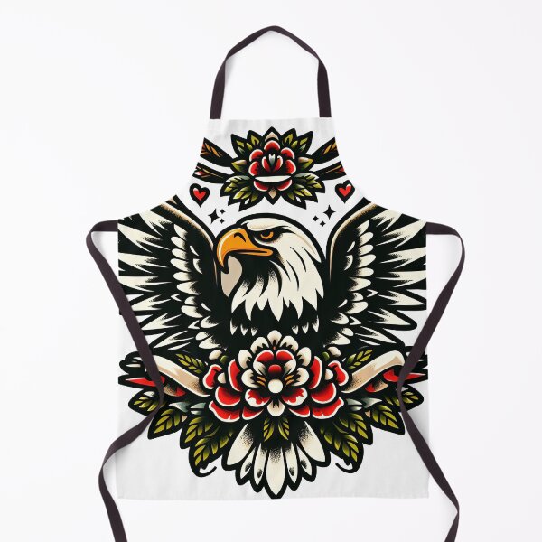 Item preview, Soaring Spirit: Bold Bald Eagle (American Traditional) designed and sold by siljeberg.