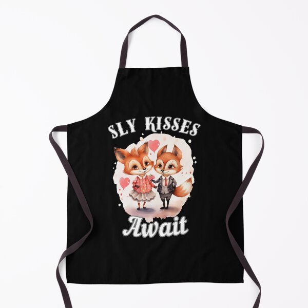 Item preview, Sly Kisses Await. fox quote designed and sold by FoxVibes.