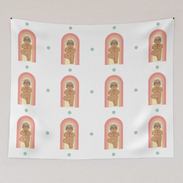 Item preview, Sloth does yoga - keep calm - boho style designed and sold by Dreamagine.