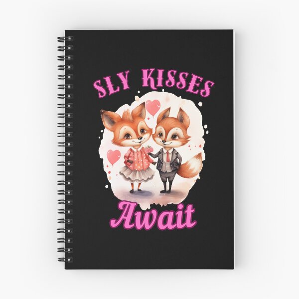 Item preview, Sly Kisses Await. fox foxes designed and sold by FoxVibes.