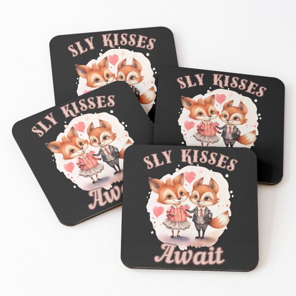 Item preview, Sly Kisses Await. fox boho designed and sold by FoxVibes.