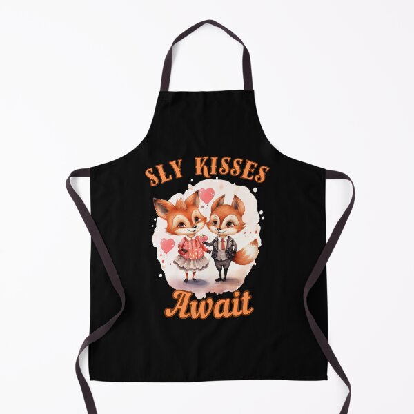 Item preview, Sly Kisses Await. fox watercolor designed and sold by FoxVibes.