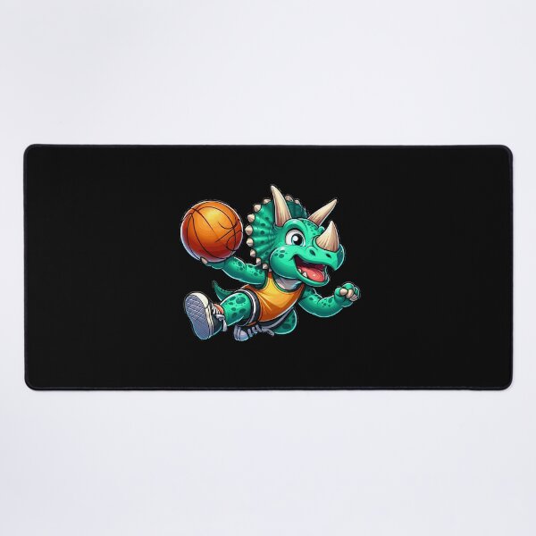 Item preview, Happy Dino Plays Basketball designed and sold by Samotivation.