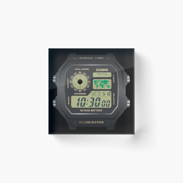 Item preview, Casio AE1200 AE1200WH-1B designed and sold by RadDadArt.