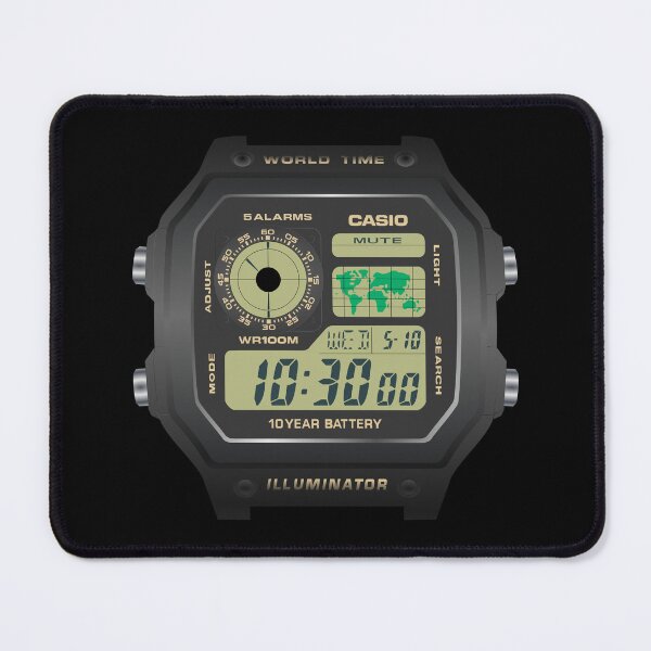 Item preview, Casio AE1200 AE1200WH-1B designed and sold by RadDadArt.
