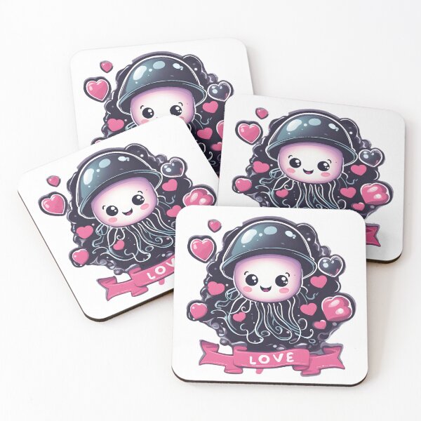Item preview, Jelly Love: Heartfelt Aquatic Affection designed and sold by ZipperDragon88.