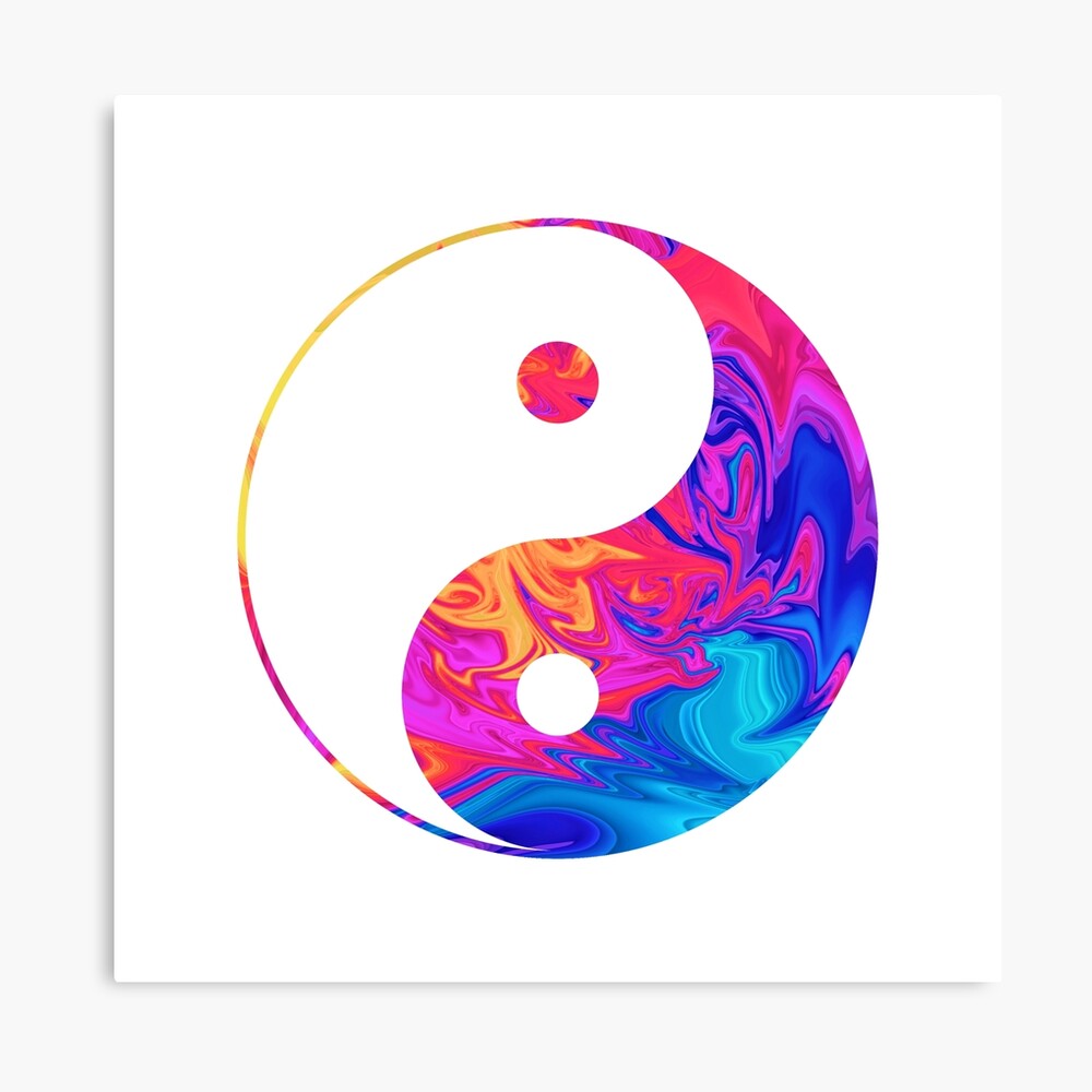 Yin Yang Oil Color Pin for Sale by lukassfr | Redbubble