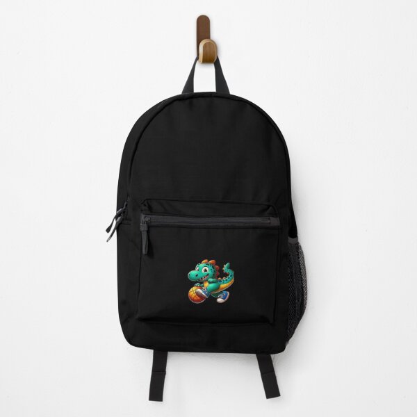 Item preview, Happy Dino Plays Basketball designed and sold by Samotivation.