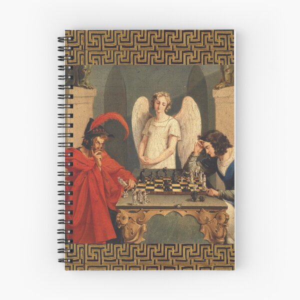 Item preview, Faust And Mephistopheles Playing Chess designed and sold by BulganLumini.