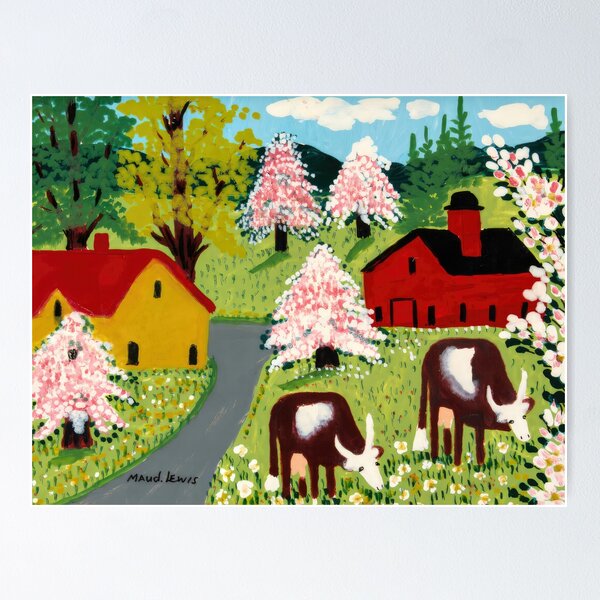 Item preview, Maud Lewis designed and sold by FinerBrush.