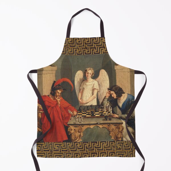 Item preview, Faust And Mephistopheles Playing Chess designed and sold by BulganLumini.
