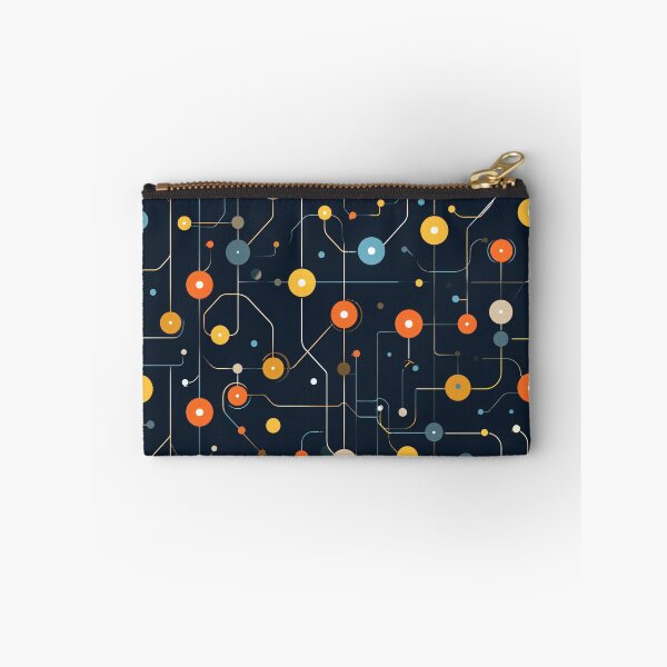Item preview, Circuitry Constellations - Abstract Electronic Network Pattern designed and sold by Sir Meow Meow.