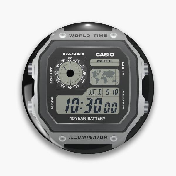 Item preview, Casio AE1200 AE1200WH-1CV designed and sold by RadDadArt.